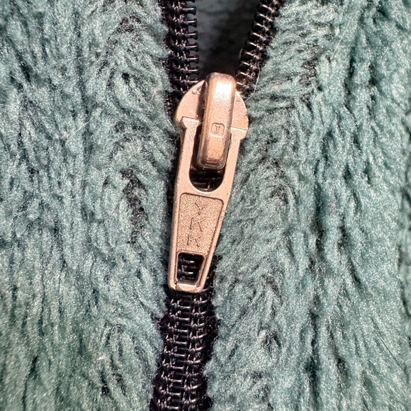 Vintage Y2K PATAGONIA Polartec Regulator Sea Green Fleece Jacket Made in USA - Picture 16 of 16
